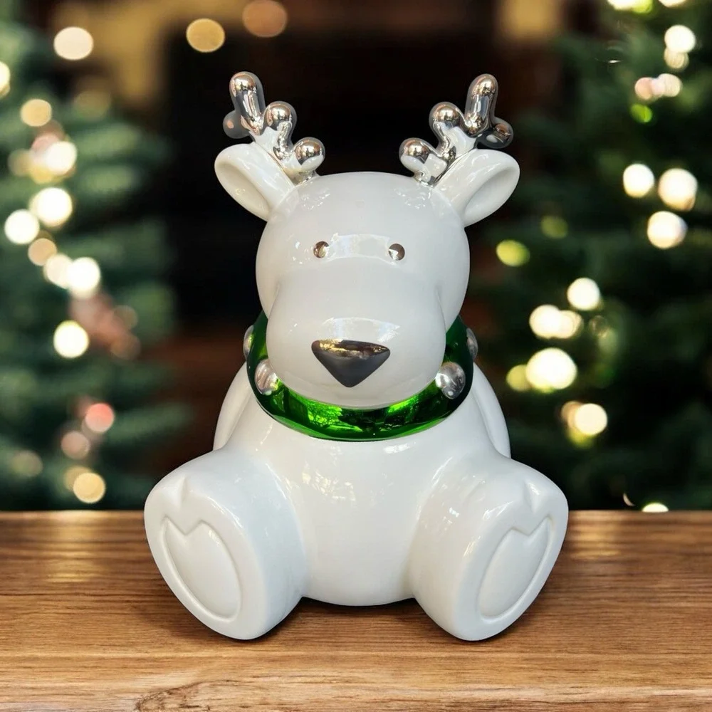 Bath & Body Works Harry Slatkin Jingles Reindeer Candle 2009 Balsam NEVER LIT